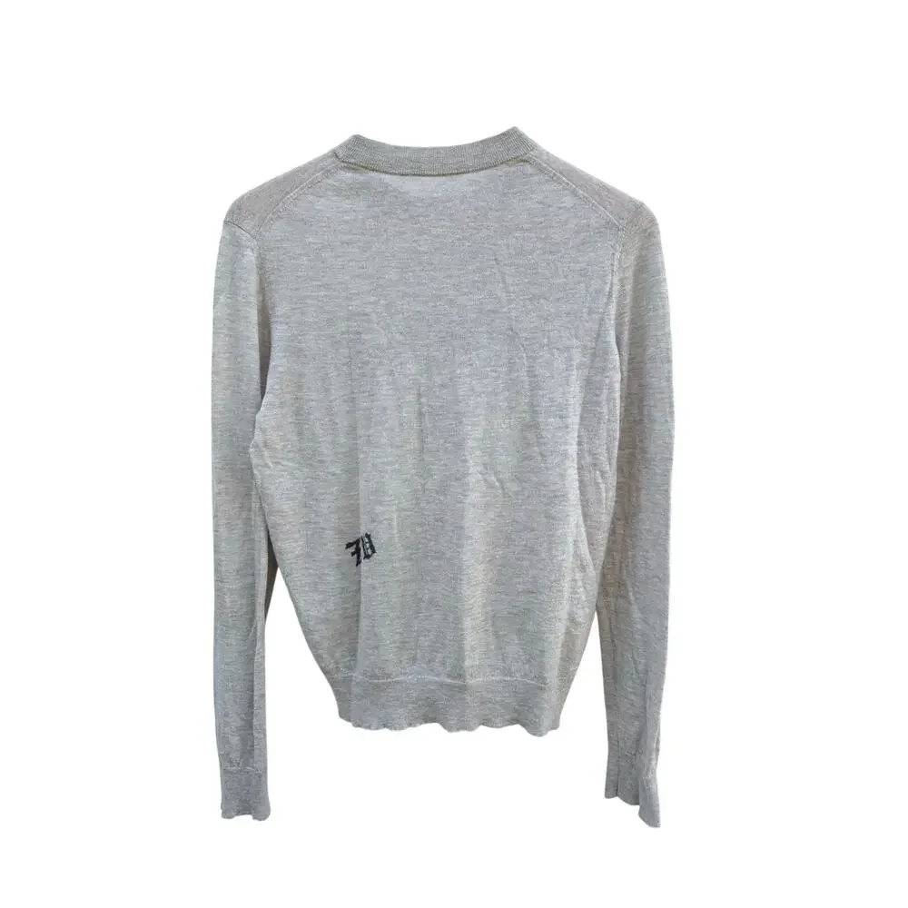 Zadig & Voltaire Ivy Rock N Roll Graphic Cashmere Sweater Small S